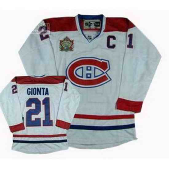 KIDS Montreal Canadiens 21 Brian Gionta 2011 Heritage Classic Jersey white